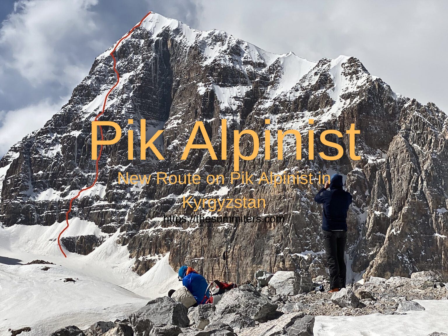 New Route on Pik Alpinist in Kyrgyzstan