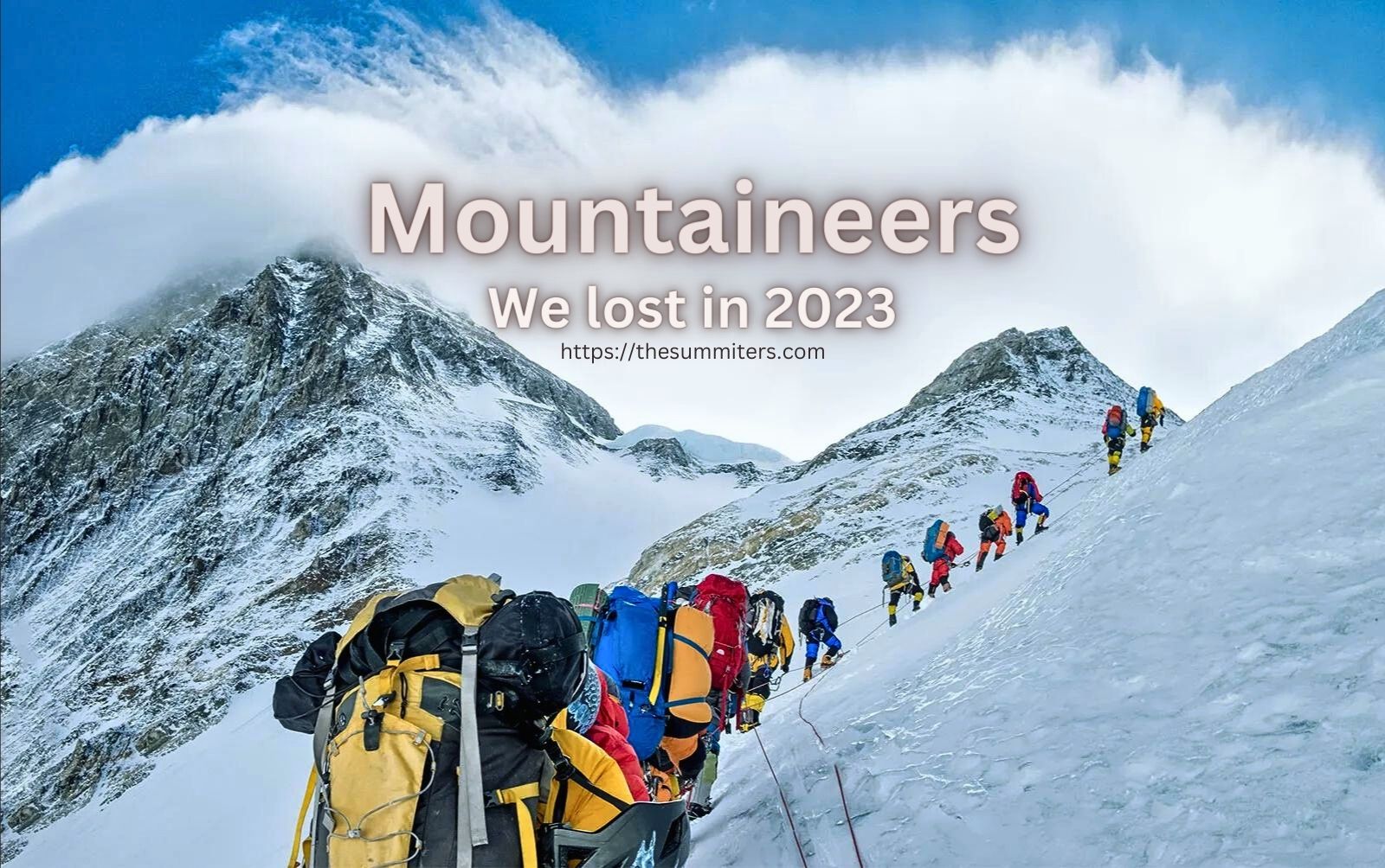 Mountaineers we Lost in 2023