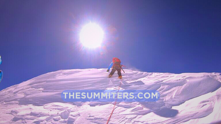 Summit day on Muchu Chhish. Photo: Zdenek Hak