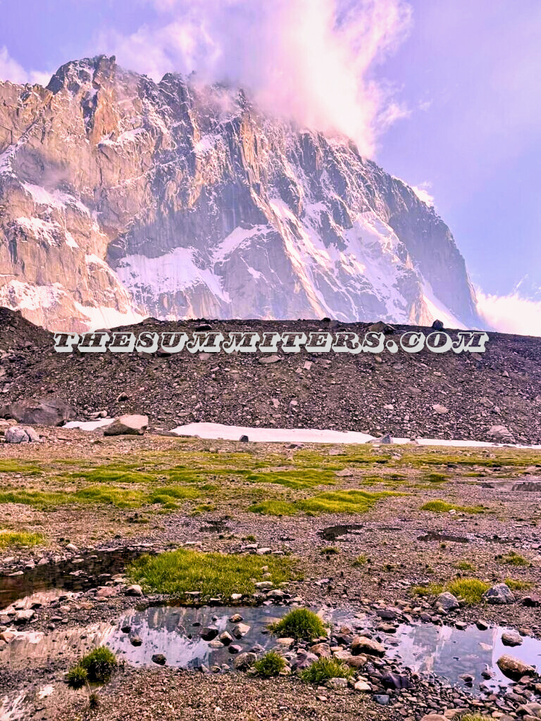 The views from base camp. Photo: Olga Lukashenko